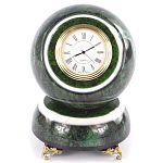 Часы настольные в виде шара из натурального камня Ball Stone Clock варинант исполнения - 6 | Loft Concept в Липецке