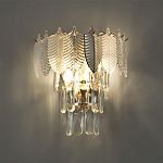 Бра Feather c Рельефным Стеклом варинант исполнения - 3 | Loft Concept в Липецке