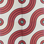 Дизайнерская плитка с узором Дорожки 2 варинант исполнения - 2 | Loft Concept в Липецке