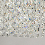 Потолочный светильник круглый с прозрачными подвесками Lunet варинант исполнения - 11 | Loft Concept в Липецке