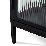 Сервант двухдверный с рифленым стеклом The Keeper варинант исполнения - 5 | Loft Concept в Липецке