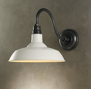 Бра Vintage Barn Sconce White