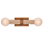 Бра цилиндрической формы с 2-мя плафонами белого цвета Marble Glow варинант исполнения - 3 | Loft Concept в Липецке