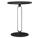 Кофейный столик черный круглый Graceful Base варинант исполнения - 3 | Loft Concept в Липецке