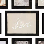 Рамка для 9-ти фотографий квадратная Moment Forever варинант исполнения - 3 | Loft Concept в Липецке