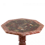 Кофейный стол из натуральных камней Лемезит и Яшма Natural Stone Tables варинант исполнения - 24 | Loft Concept в Липецке
