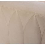 Кресло велюровое бежевое Cubic Silhouette варинант исполнения - 4 | Loft Concept в Липецке