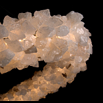 Люстра кольцевая из натурального горного хрусталя Harmonious Crystal Circles варинант исполнения - 3 | Loft Concept в Липецке