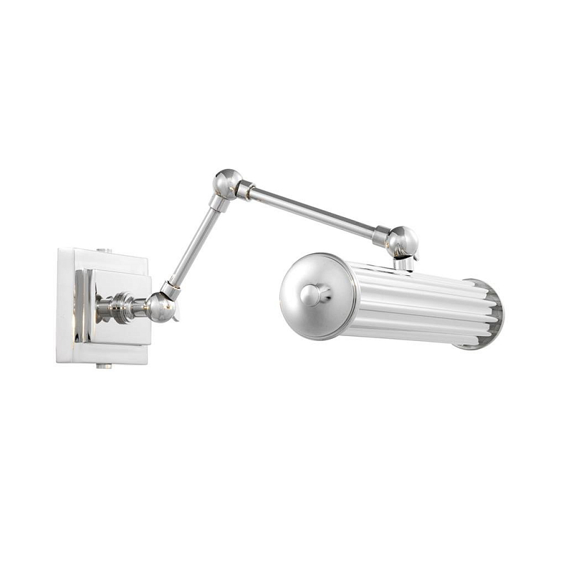 Бра Eichholtz Wall Lamp Luca S Nickel Никель Бра Eichholtz Wall Lamp Luca S Nickel Никель в Липецке | Loft Concept