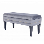 Мягкая банкетка с зоной для хранения Casket Grey варинант исполнения - 2 | Loft Concept в Липецке