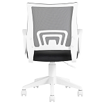 Офисное кресло с основанием из белого пластика Desk chairs Black варинант исполнения - 4 | Loft Concept в Липецке