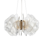Люстра с декором в виде крупных рельефных лепестков 80 см Ethereal Bloom варинант исполнения - 1 | Loft Concept в Липецке