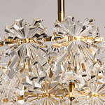 Люстра многоярусная с объемными прозрачными цветами Hanging Flowers варинант исполнения - 6 | Loft Concept в Липецке