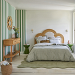 Консоль из плетеного ротанга с ящиками Armelle Rattan Console варинант исполнения - 6 | Loft Concept в Липецке