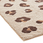 Ковер из хлопка с леопардовым принтом Soft Hugs варинант исполнения - 2 | Loft Concept в Липецке