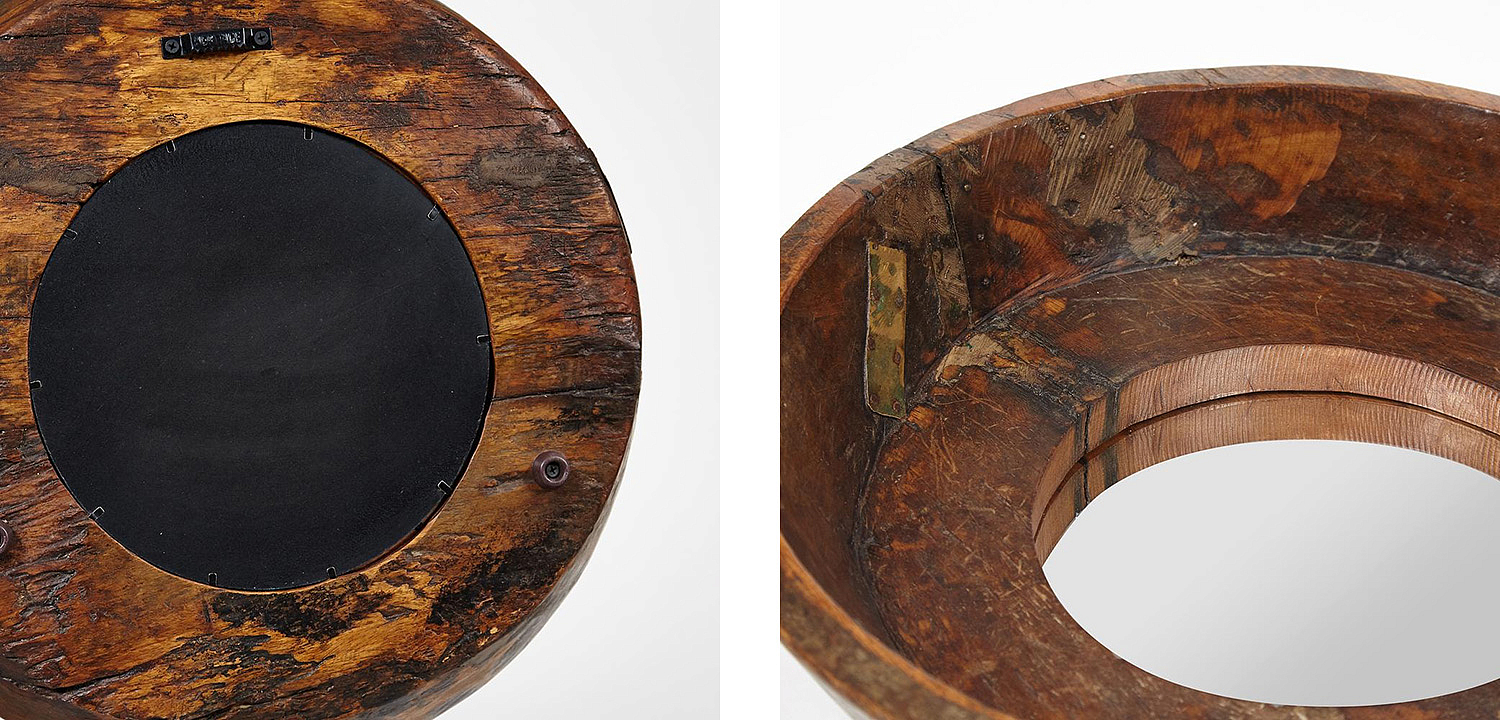 Зеркало Antique Indian Mango Wood Mirror Зеркало Antique Indian Mango Wood Mirror - Loft-Concept в Липецке