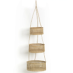 Подвесные плетеные корзины для цветов Musa Wicker Baskets варинант исполнения - 2 | Loft Concept в Липецке