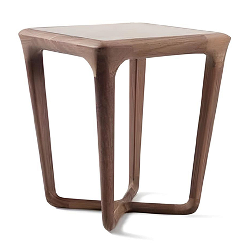 Столик приставной из массива дерева Walnut Wood Table Орех Столик приставной из массива дерева Walnut Wood Table Орех в Липецке | Loft Concept