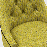 Мебельная ткань Шенилл горчичный цвет 142 см T4-62 варинант исполнения - 11 | Loft Concept в Липецке