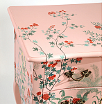 Комод розовый с росписью Цветы L.XV CHEST OF DRAWERS Flowers варинант исполнения - 4 | Loft Concept в Липецке