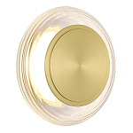 Бра круглое золото/прозрачный Plumpness LED 7 варинант исполнения - 1 | Loft Concept в Липецке