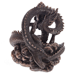 Декоративная статуэтка Дракон Fuzanglong Dragon Dark Bronze Statuette варинант исполнения - 4 | Loft Concept в Липецке