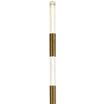 Торшер латунь Dew Drops Tube Brass One Floor Lamp варинант исполнения - 3 | Loft Concept в Липецке