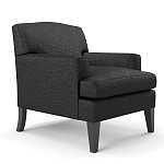 Мебельная ткань Шенилл черный цвет 138 см T4-35 варинант исполнения - 5 | Loft Concept в Липецке