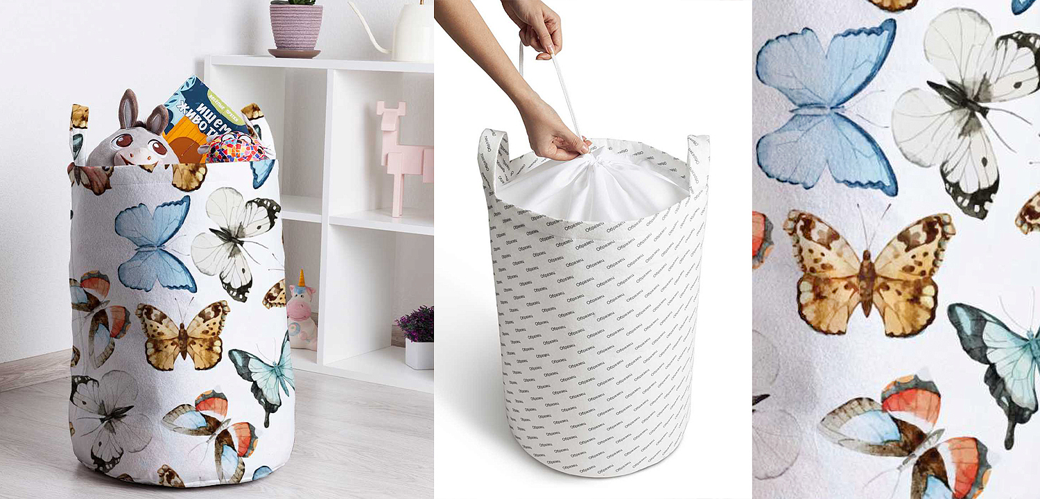 Корзина Butterflies Basket Корзина Butterflies Basket - Loft-Concept в Липецке