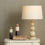 Настольная лампа с корпусом из градуированных шаров Babylon варинант исполнения - 4 | Loft Concept в Липецке