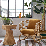 Приставной стол из ротанга Rattany варинант исполнения - 5 | Loft Concept в Липецке