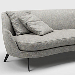 Мебельная ткань Шенилл серо-голубой цвет 142 см T4-47 варинант исполнения - 6 | Loft Concept в Липецке