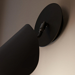 Бра с поворотным плафоном Aracea Black Wall Lamp варинант исполнения - 13 | Loft Concept в Липецке