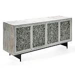 Буфет в гостиную с инкрустацией Palm Sideboard with Bone Inlay варинант исполнения - 2 | Loft Concept в Липецке