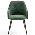 Кресло обеденное на металлических ножках Mazzi Chair варинант исполнения - 5 | Loft Concept в Липецке