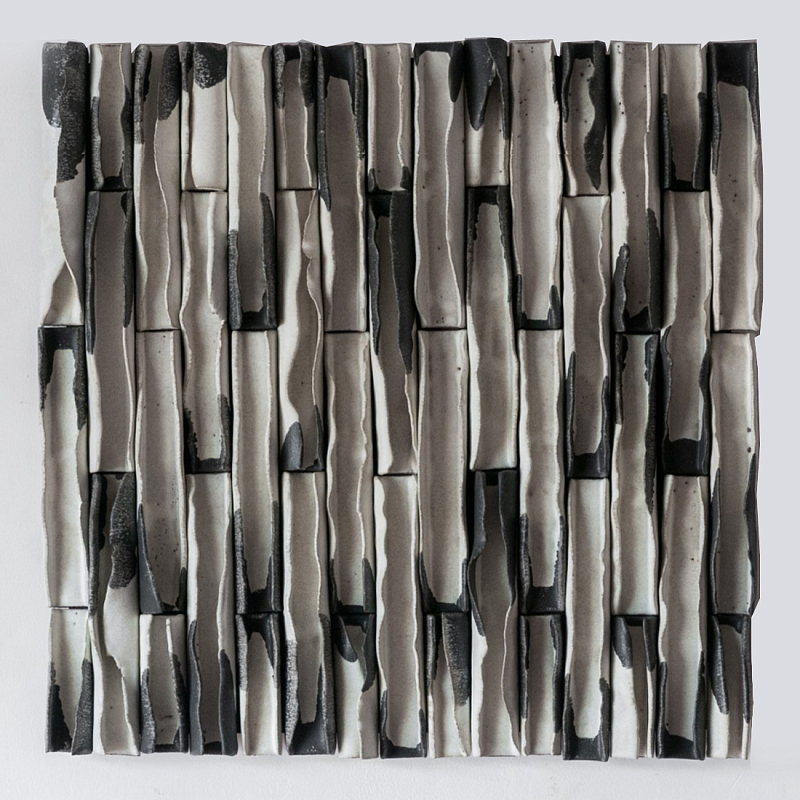 Объемное фактурное панно Metropolis Graphite Grey Серый бетон в Липецке | Loft Concept 