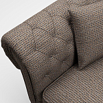 Мебельная ткань Шенилл коричневый цвет 142 см T4-55 варинант исполнения - 9 | Loft Concept в Липецке