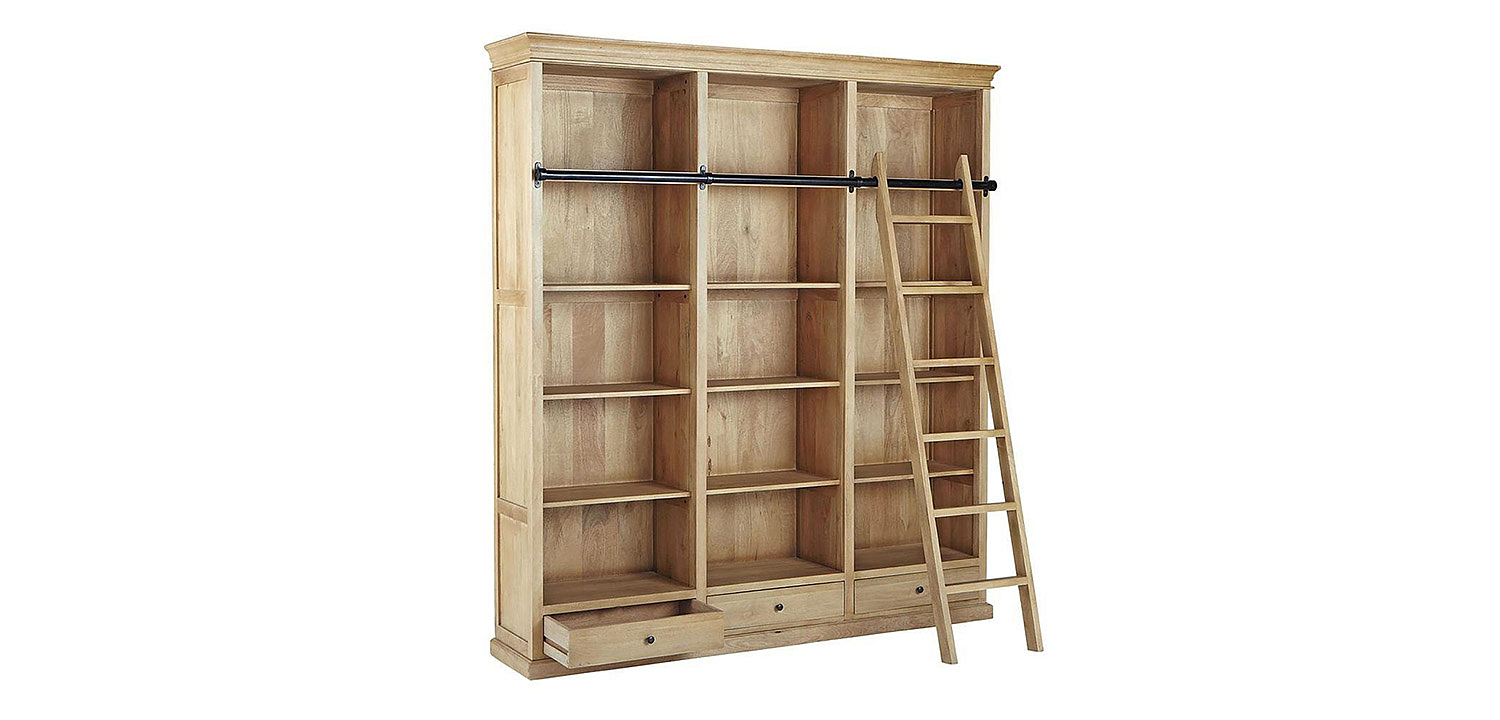 Стеллаж с лестницей Mango Shelving Boleyn Стеллаж с лестницей Mango Shelving Boleyn - Loft-Concept в Липецке