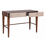 Стол письменный из массива бука с 2-мя ящиками бежевый Wenge Light варинант исполнения - 3 | Loft Concept в Липецке