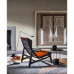 Дизайнерское кресло с подлокотниками из массива дерева Gio Ponti D.156.3 Armchair варинант исполнения - 2 | Loft Concept в Липецке