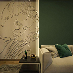 Барельеф PORTRAIT варинант исполнения - 2 | Loft Concept в Липецке