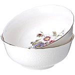 Обеденный сервиз из фарфора с рисунком цветов на 6 персон 23 предмета Garden Whisper Porcelain Set  варинант исполнения - 5 | Loft Concept в Липецке