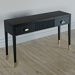 Туалетный стол - Трельяж Elsa Dreams Black 120 см варинант исполнения - 1 | Loft Concept в Липецке