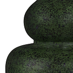 Настольная лампа зеленая с тканевым абажуром Splashes of Green Moss варинант исполнения - 1 | Loft Concept в Липецке