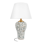 Настольная лампа с цветочной росписью Lamp Flower Painting варинант исполнения - 6 | Loft Concept в Липецке