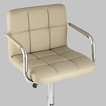 Барный стул с подлокотниками Honory Beige варинант исполнения - 7 | Loft Concept в Липецке