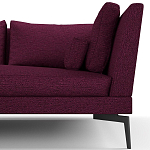 Мебельная ткань Шенилл фиолетовый цвет 138 см T4-27 варинант исполнения - 2 | Loft Concept в Липецке