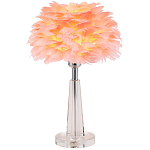 Настольная лампа с перьями Plumage Pink Table Lamp варинант исполнения - 1 | Loft Concept в Липецке