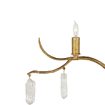 Бра с каркасом в виде веток усыпанных кристаллами Branches with Crystals варинант исполнения - 1 | Loft Concept в Липецке