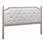 Изголовье кровати бежевое с мягкой обивкой из льна Emma Headboard варинант исполнения - 1 | Loft Concept в Липецке